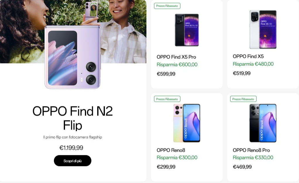OFFERTE PRIME AMAZON & OPPO DAYS: 48 ore di promozioni per i prodotti OPPO 9 www.oppostore.it 2023.10.10 10 37 24