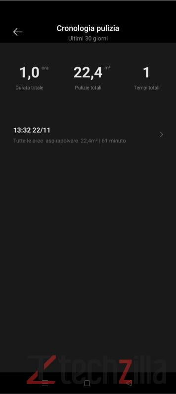 recensione Xiaomi E10 robot aspirapolvere techzilla 31