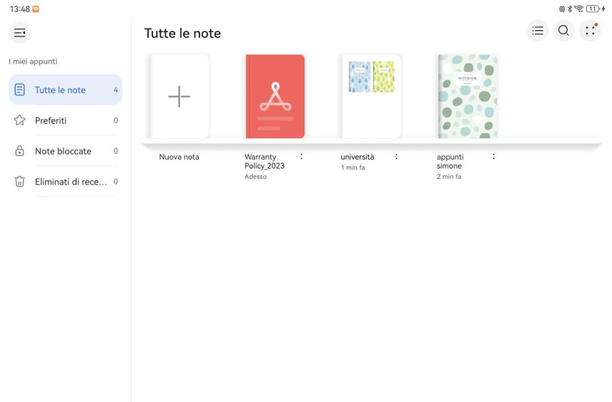 Recensione HUAWEI MATEPAD 11.5 S PaperMatte Edition + tastiera e M-Pencil - Un'esperienza che funziona 12 HUAWEI NOTE 1