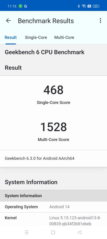 Recensione OPPO Reno 12 FS 4G: le potenzialità di OPPO AI in un entry level 9 Benchmark Reno 12 FS 4G