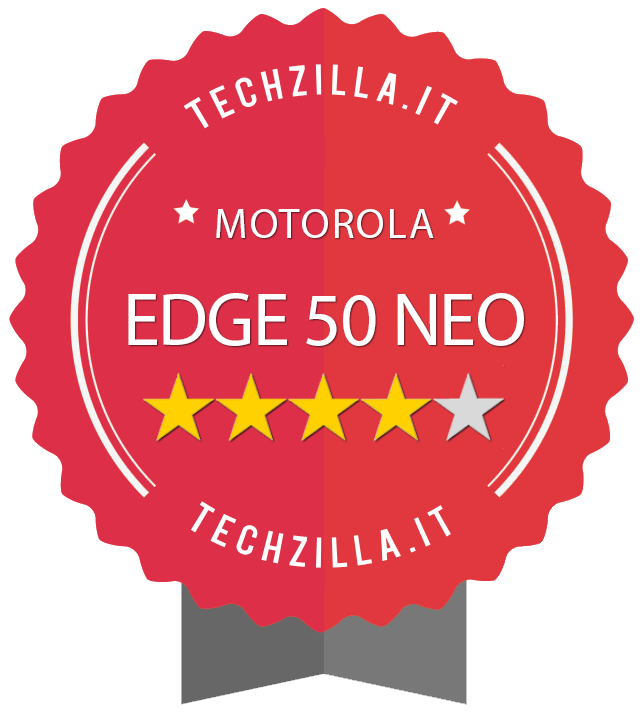 Badge Recensione Motorola Edge 50 Neo