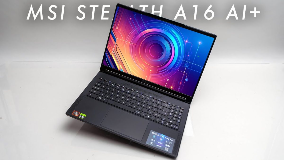 MSI AI+: i notebook con AI arrivano in Italia 2 maxresdefault 18