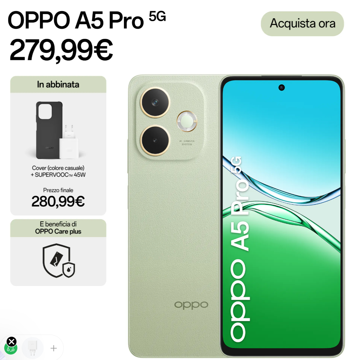 OPPO Store Italia a5 pro