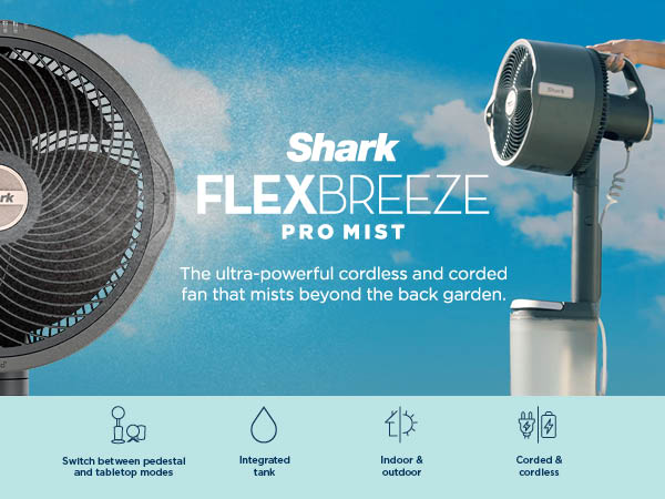 Shark lancia due ventilatori portatili con nebulizzazione per un comfort assoluto 2 1000101534