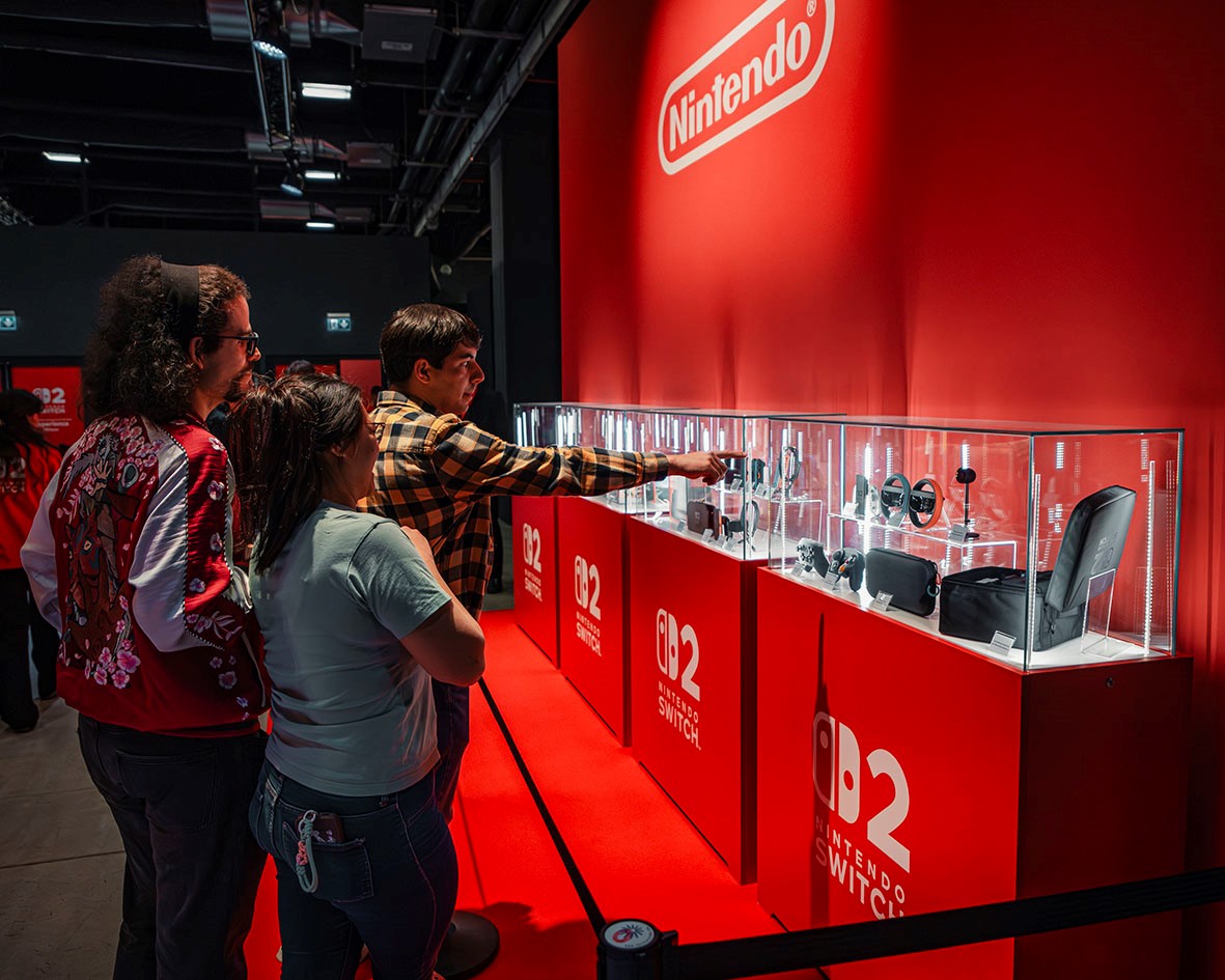 Nintendo Switch 2 Experience: Milano protagonista dell'anteprima mondiale con Special Glue 2 Console Switch 2