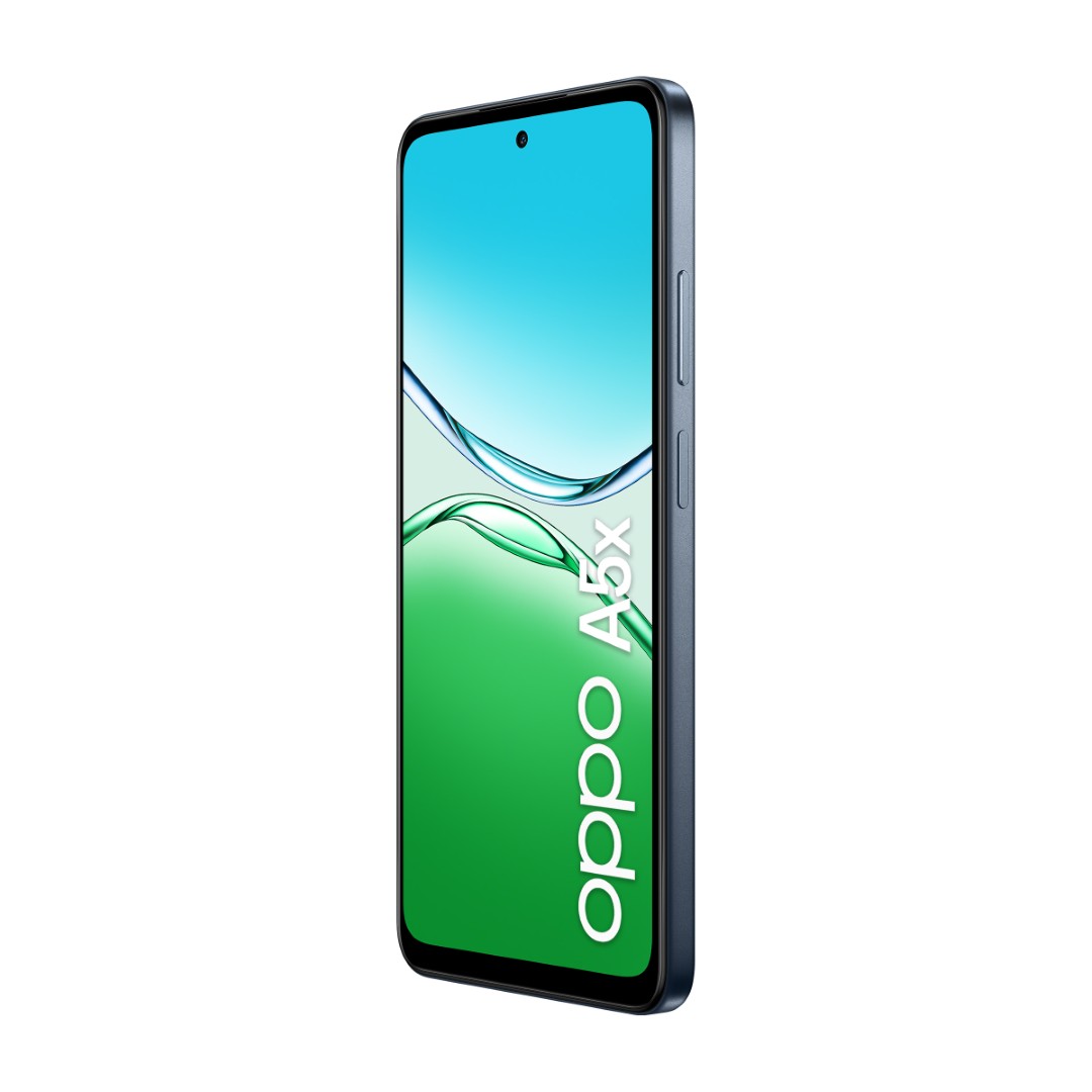 OPPO amplia la Serie A: arrivano i nuovi OPPO A5 4G e OPPO A5X 7 A5x Product images Black Blue Front right 45 logo 2