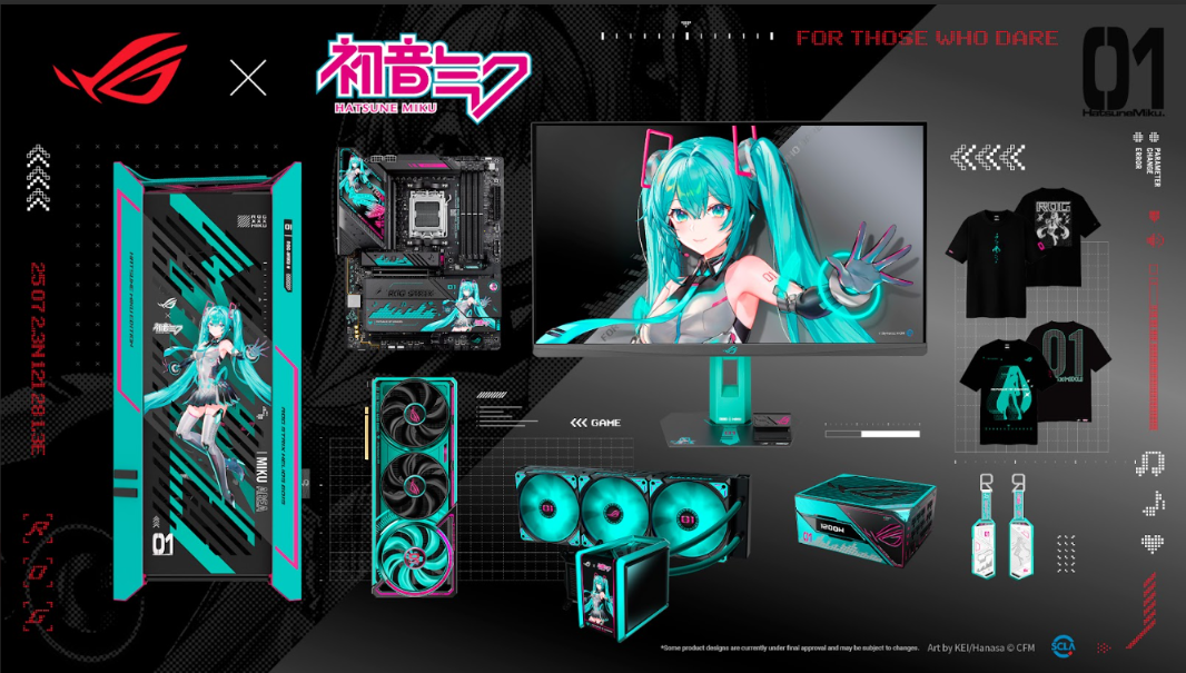 ASUS ROG x Hatsune Miku: una collezione unica tra potenza gaming e stile virtuale 2 ScreenShot Tool 20250715113818